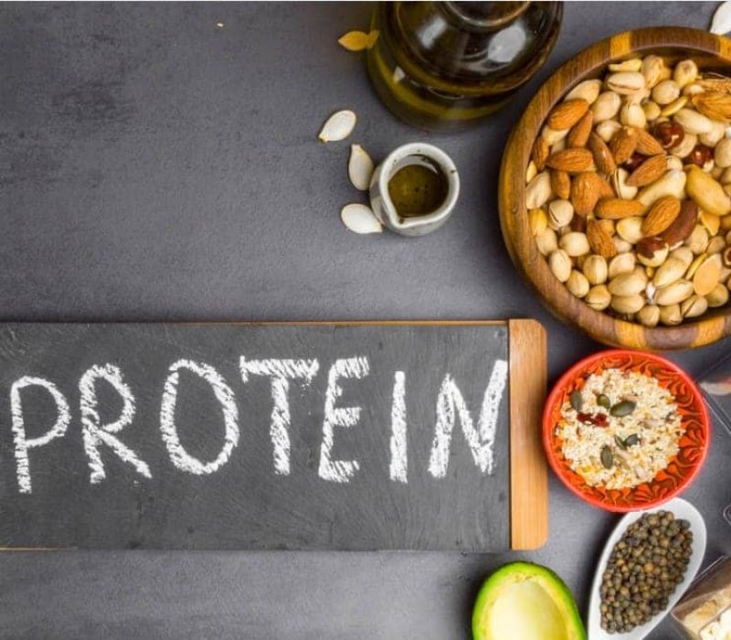 Frutos secos proteínas